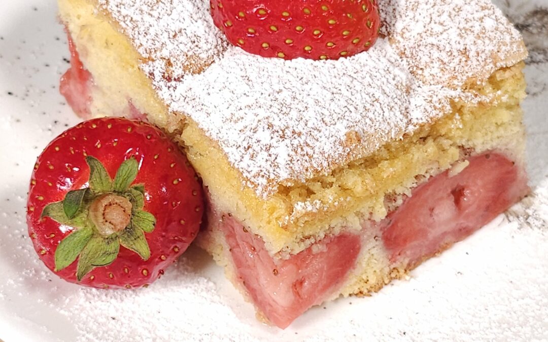 Ciasto z truskawkami