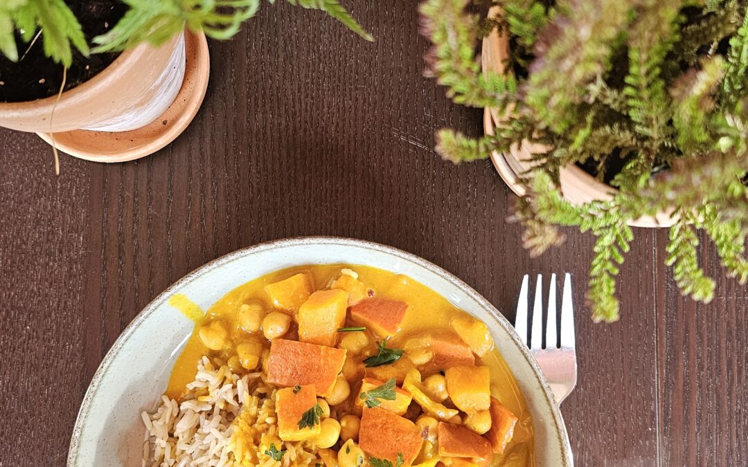 Kremowe curry z dynią