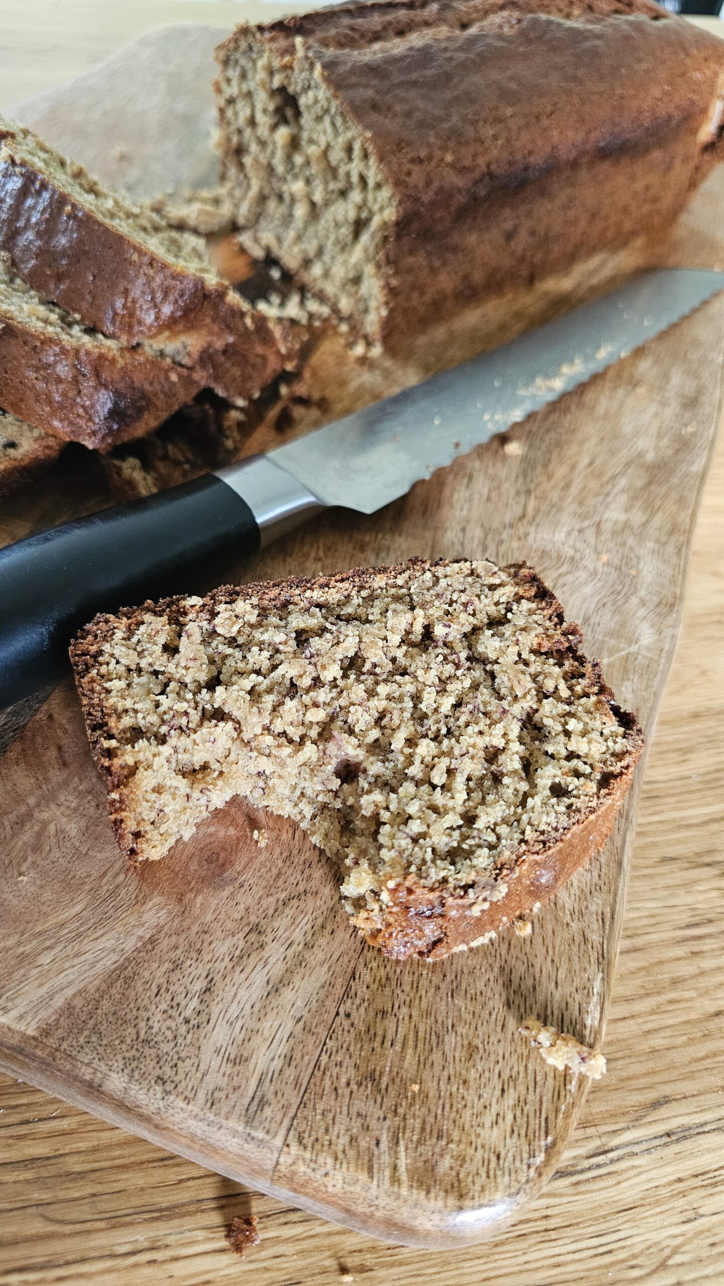 Owsiany chlebek bananowy