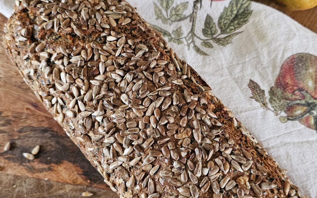 Chleb mieszany łyżką